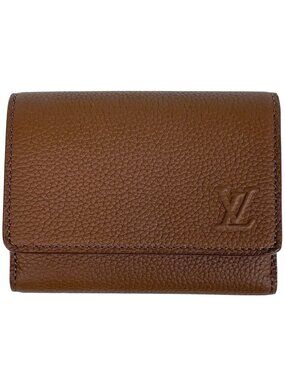 Louis Vuitton Victor Wallet LV Aerogram Trifold Leather